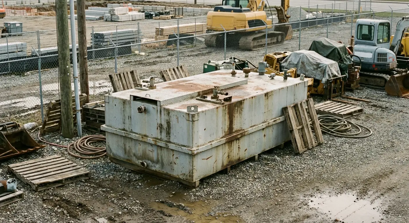 Double-wall generator fuel tank system with spill containment in Delray Beach, FL