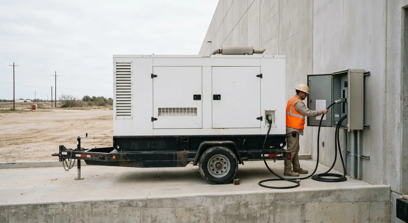 Industrial Generator Rental in Delray Beach Inland Port
