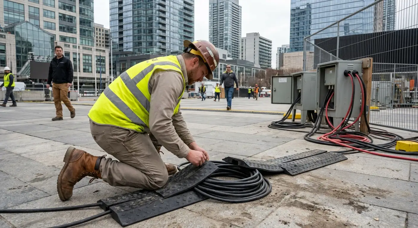 Event Power Rental Logistics in Downtown Delray Beach