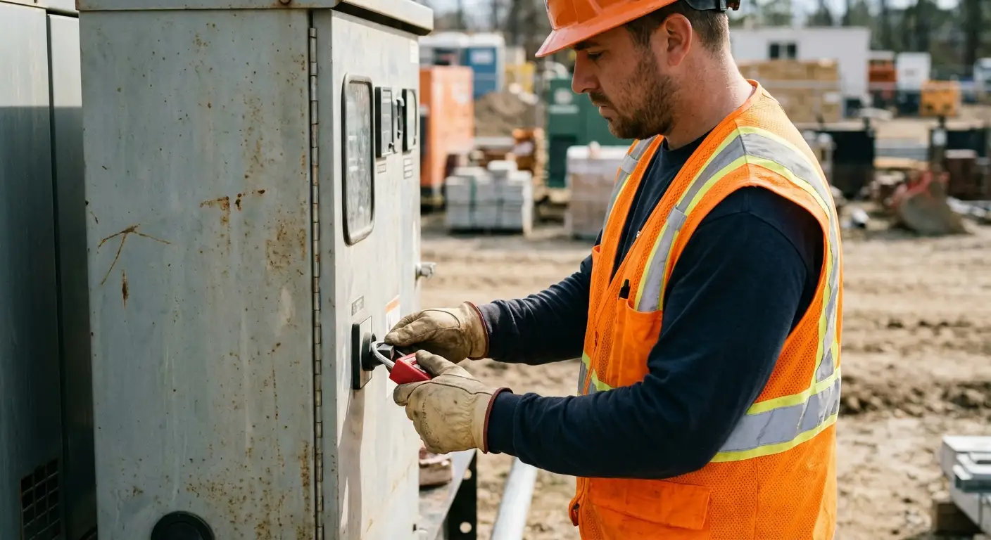 Industrial generator safety inspection and setup in Delray Beach, FL