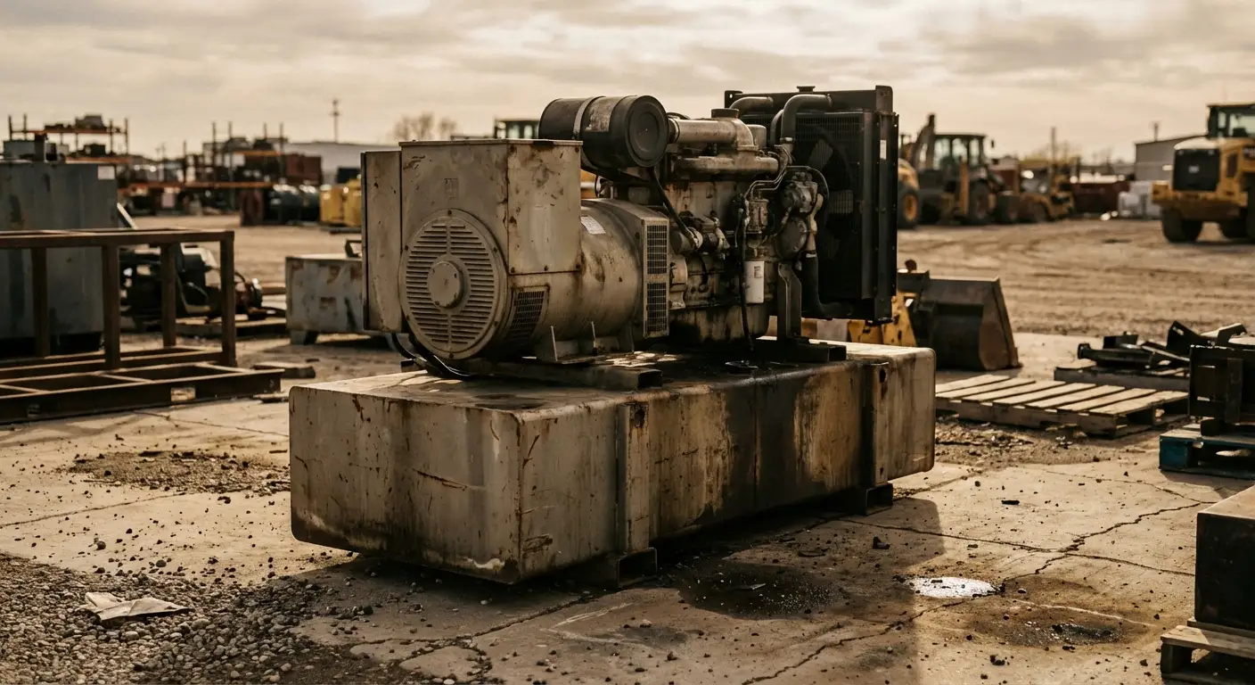 Commercial generator double wall fuel tank containment system in Delray Beach, FL