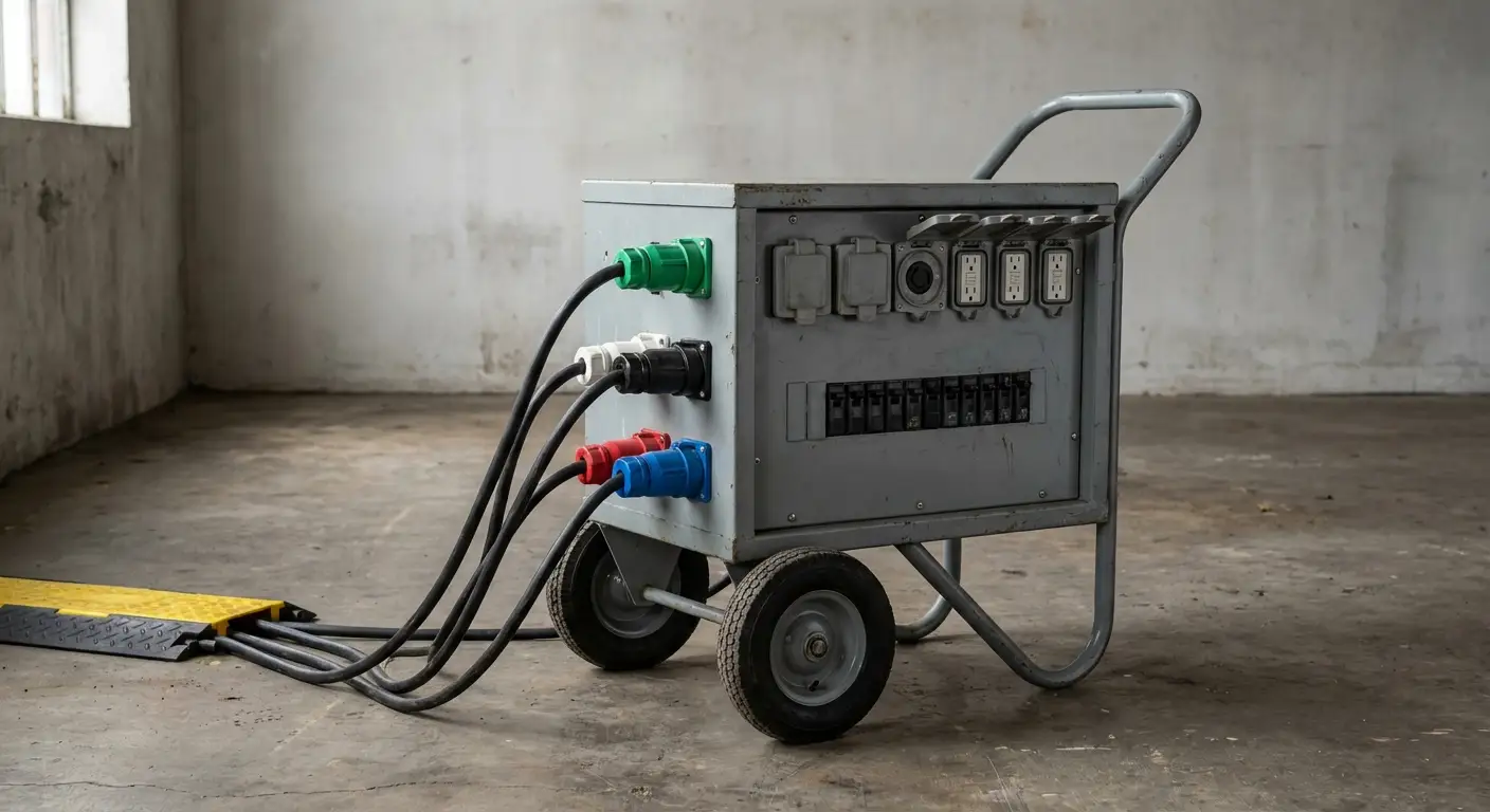 Temporary power distribution equipment in Delray Beach, FL