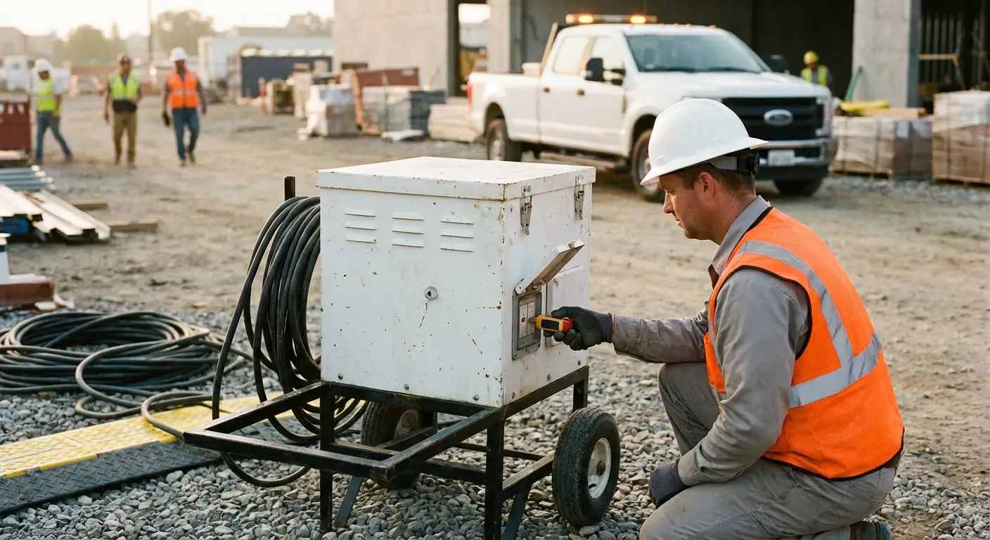 Safety inspection in progress in Delray Beach, FL